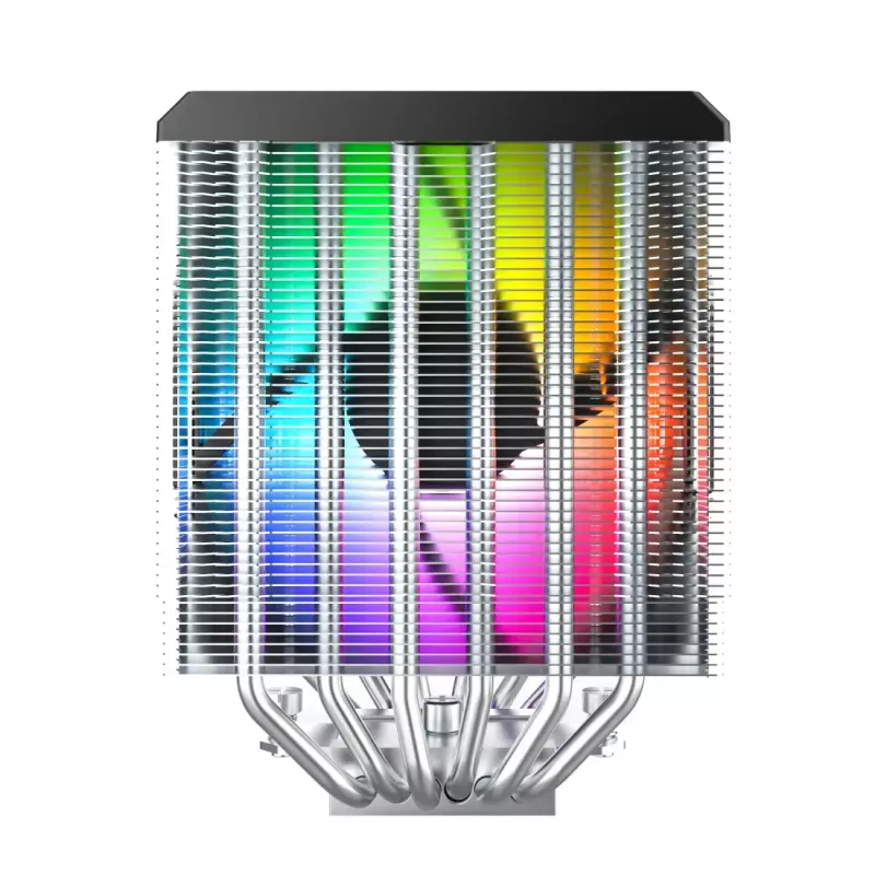 Aušintuvas CPU Montech NX600 ARGB, juodas, 120 mm ventiliatorius, ARBG apšvietimas