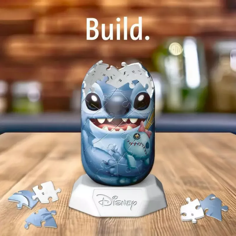 3D Dėlionė Ravensburger Disney Stitch Hylkies – figūrėlė iš dalių