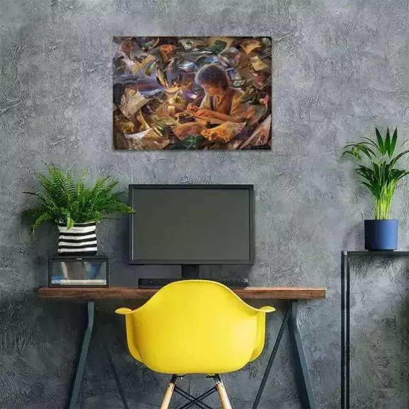Dėlionė Ravensburger 12001810, 1000 dalių, Fantastika – Žiedų valdovas, 700 mm plotis