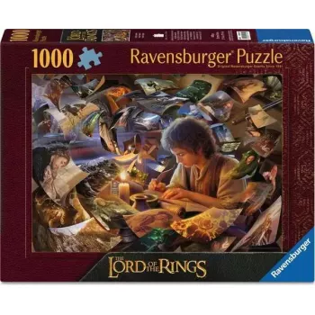 Dėlionė Ravensburger 12001810, 1000 dalių, Fantastika – Žiedų valdovas, 700 mm plotis