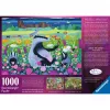Dėlionė Ravensburger Meadow Friends 1000 detalių, suaugusiems ir paaugliams, klasikinės tarpusavyje sujungiamos detalės