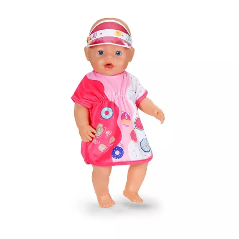 BABY born paplūdimio aprangos komplektas 43 cm lėlei