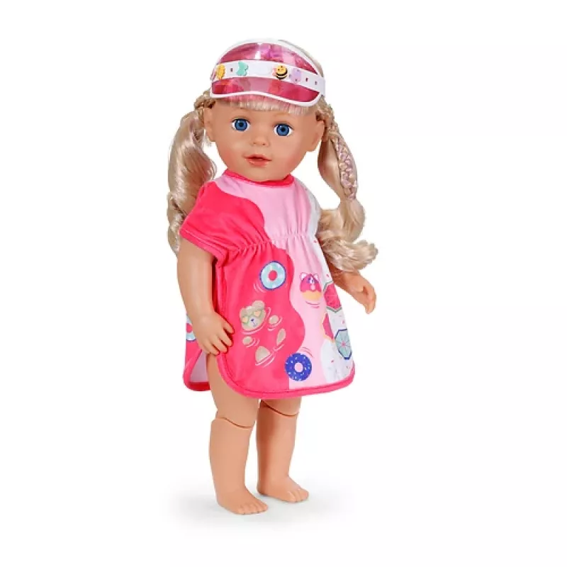 BABY born paplūdimio aprangos komplektas 43 cm lėlei
