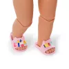 BABY born Šlepetės 3 skirtingos 43 cm lėlės bateliai