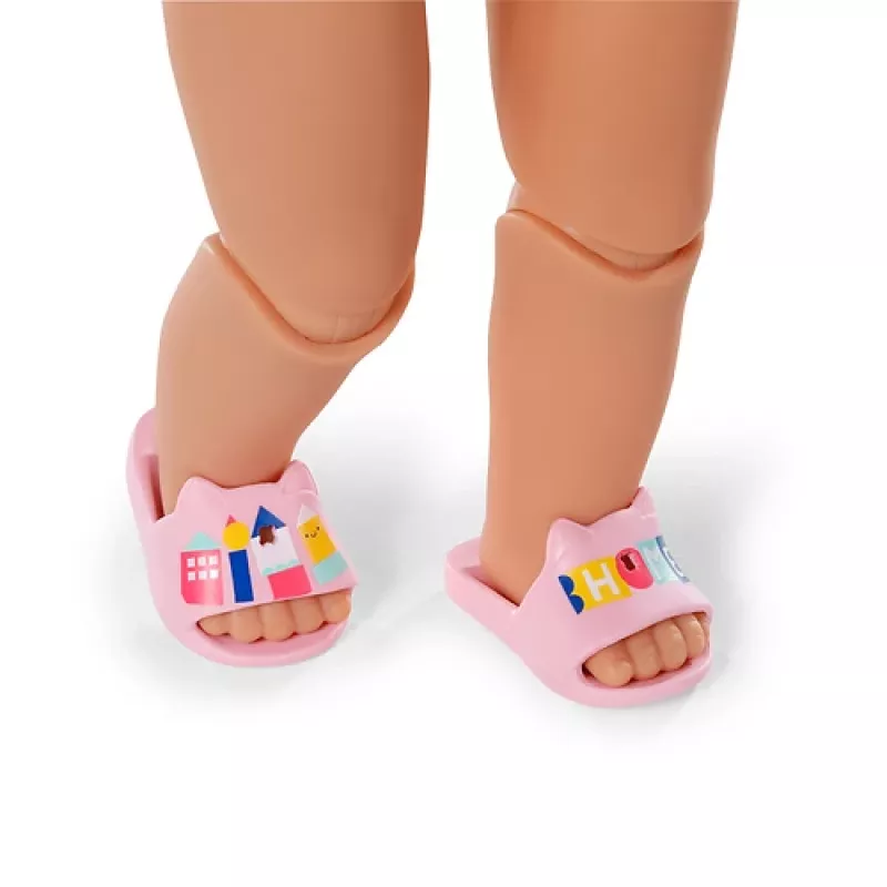 BABY born Šlepetės 3 skirtingos 43 cm lėlės bateliai