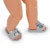 BABY born Šlepetės 3 skirtingos 43 cm lėlės bateliai