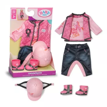 BABY born Riding Outfit 43 cm – jojimo aprangos rinkinys lėlei