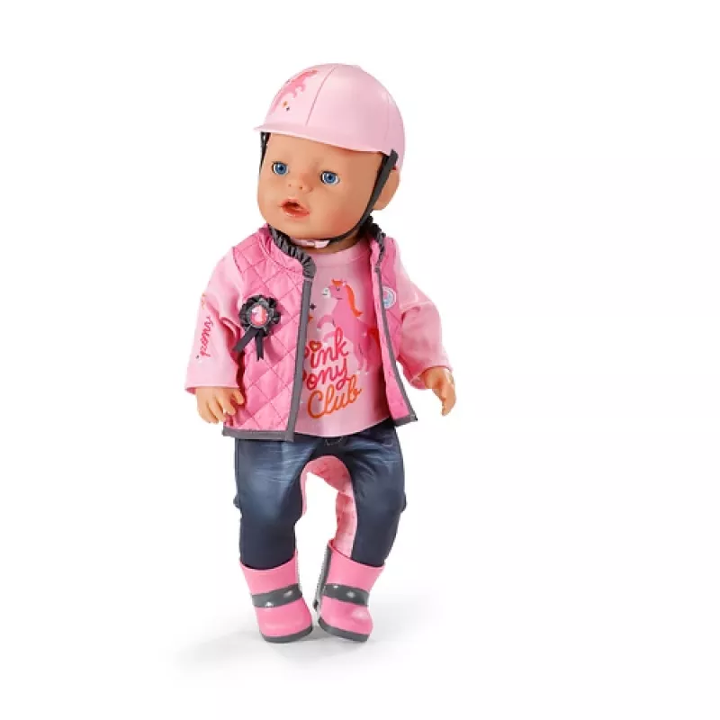 BABY born Riding Outfit 43 cm – jojimo aprangos rinkinys lėlei