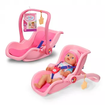 BABY born Comfort Seat Pink – kelioninė kėdutė lėlei