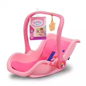 BABY born Comfort Seat Pink – kelioninė kėdutė lėlei