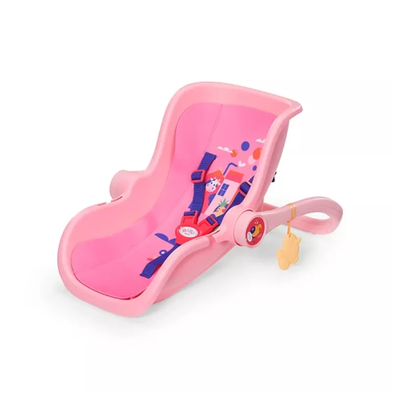BABY born Comfort Seat Pink – kelioninė kėdutė lėlei