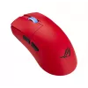 ASUS ROG Harpe II Ace RED žaidimų pelė, dešinei rankai, RF belaidis + Bluetooth + USB Type-A, optinė, 42000 DPI