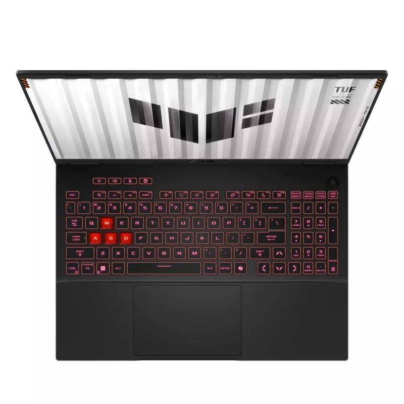 Nešiojamas kompiuteris ASUS TUF Gaming A16 FA608UP-RV019W AMD Ryzen™ 7 260 40,6 cm (16 colių) WUXGA 32 GB DDR5-SDRAM 1 TB SSD NVIDIA GeForce RTX 5070 Wi-Fi 6E (802.11ax) Windows 11 Home Pilka