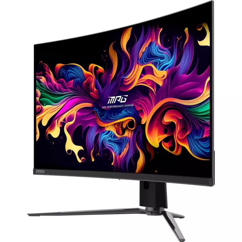 MSI MPG 321CURXDE QD-OLED monitorius 80 cm (31,5 colio) 3840 x 2160 pikselių 4K Ultra HD juodas