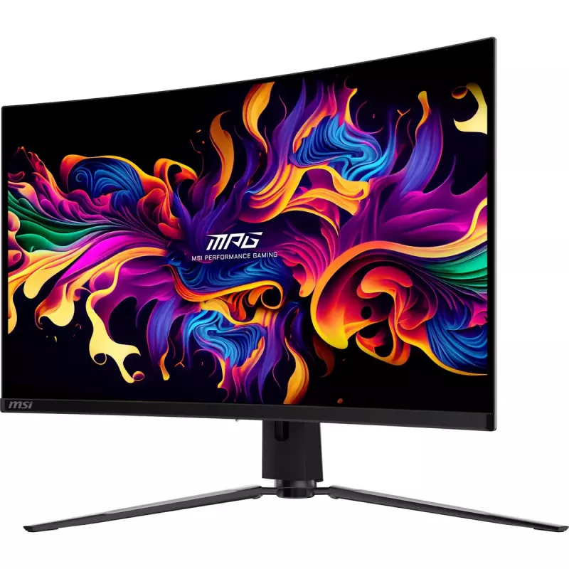 MSI MPG 321CURXDE QD-OLED monitorius 80 cm (31,5 colio) 3840 x 2160 pikselių 4K Ultra HD juodas