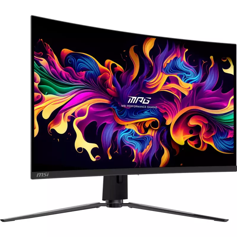 MSI MPG 321CURXDE QD-OLED monitorius 80 cm (31,5 colio) 3840 x 2160 pikselių 4K Ultra HD juodas