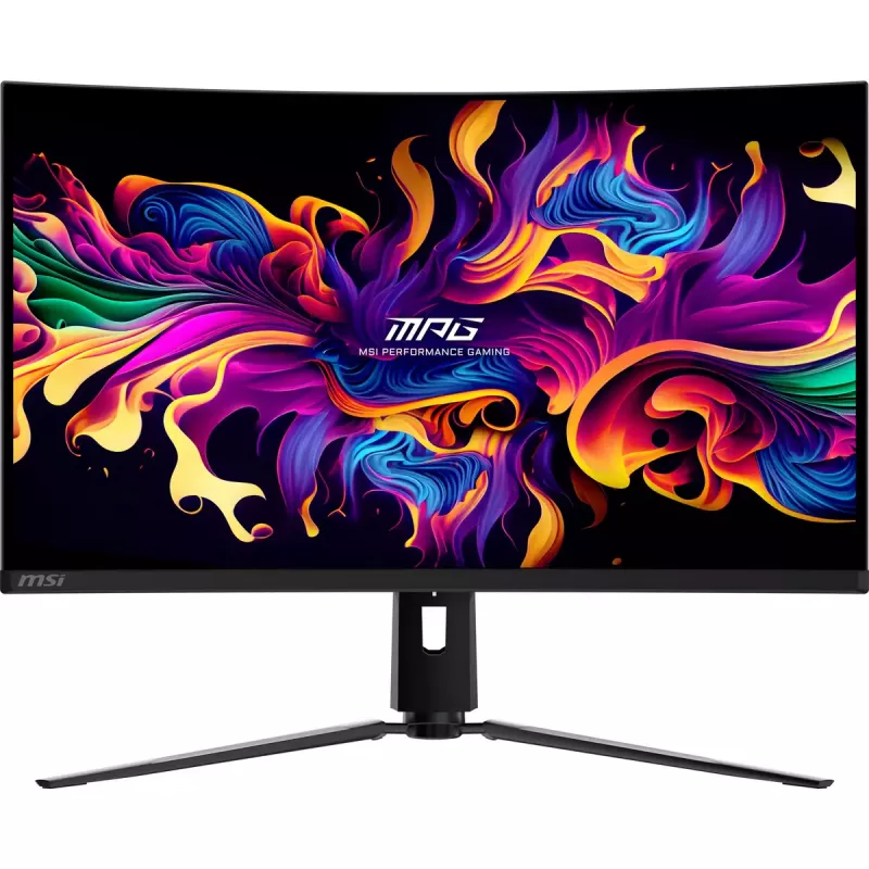MSI MPG 321CURXDE QD-OLED monitorius 80 cm (31,5 colio) 3840 x 2160 pikselių 4K Ultra HD juodas