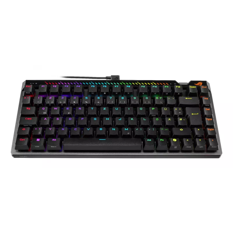 Mechaninė žaidimų klaviatūra ASUS ROG Falchion Ace 75% – USB, magnetiniai-mechaniniai jungikliai, RGB, juoda