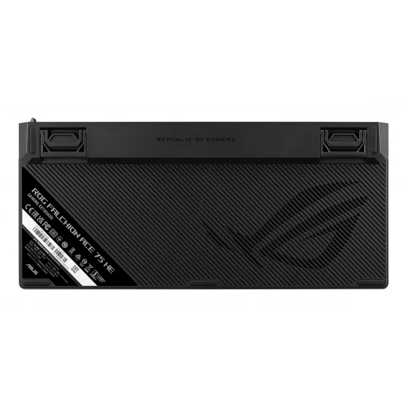 Mechaninė žaidimų klaviatūra ASUS ROG Falchion Ace 75% – USB, magnetiniai-mechaniniai jungikliai, RGB, juoda