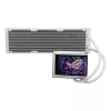 Skysčio aušintuvas ASUS ROG RYUO IV 360 ARGB WHT — 360 mm radiatorius, 120 mm ventiliatoriai, Baltas