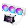 Skysčio aušintuvas ASUS ROG RYUO IV 360 ARGB WHT — 360 mm radiatorius, 120 mm ventiliatoriai, Baltas