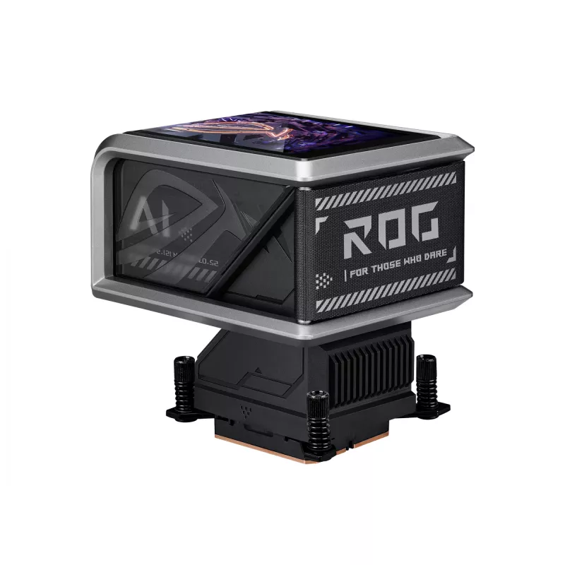 All-in-one skysčio aušintuvas ASUS ROG RYUO IV 360 ARGB – 360 mm radiatorius, 120 mm ventiliatoriai, juoda