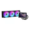 All-in-one skysčio aušintuvas ASUS ROG RYUO IV 360 ARGB – 360 mm radiatorius, 120 mm ventiliatoriai, juoda
