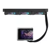 All-in-one skysčio aušintuvas ASUS ROG RYUO IV 360 ARGB – 360 mm radiatorius, 120 mm ventiliatoriai, juoda