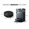 Robotinis dulkių siurblys Ecovacs Deebot T50 MAX PRO OMNI Gen2 — 3000Pa siurbimo galia, 180 min veikimo laikas, juodas