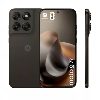 Motorola moto g77 17,3 cm (6,8 colio) hibridinis dviejų SIM „Android 16.0“ 5G USB Type-C 8 GB 256 GB 5200 mAh juoda