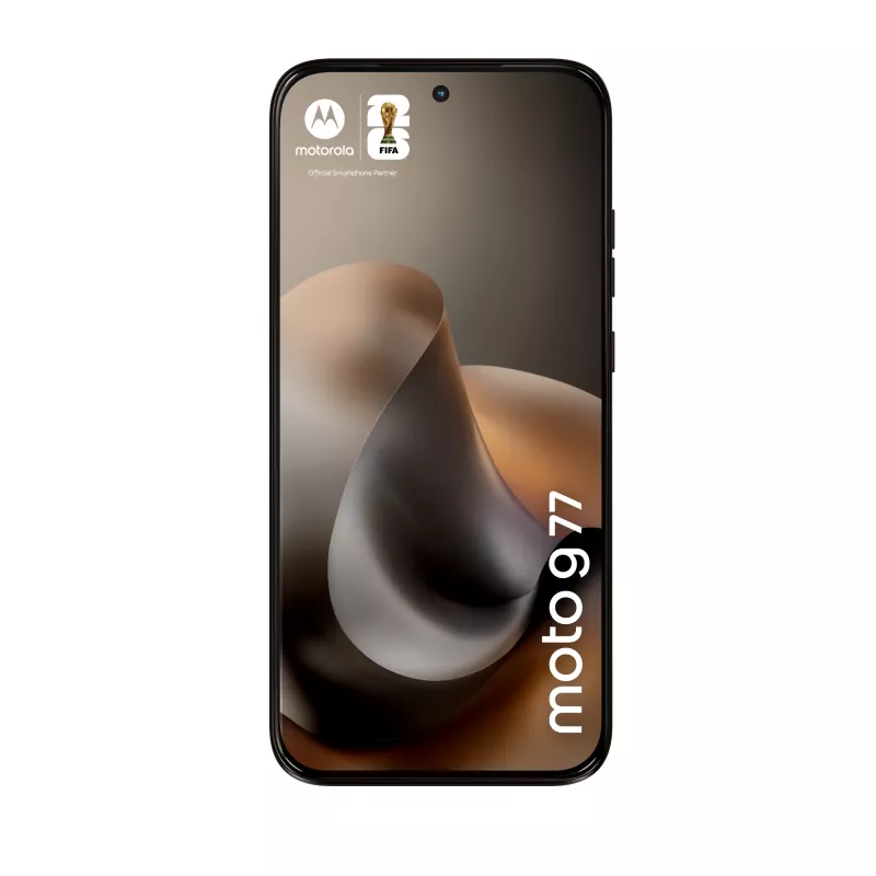 Motorola moto g77 17,3 cm (6,8 colio) hibridinis dviejų SIM „Android 16.0“ 5G USB Type-C 8 GB 256 GB 5200 mAh juoda
