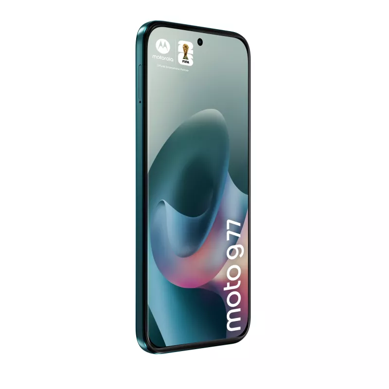 Mobilusis telefonas Motorola moto g77 17,3 cm (6,8 colio) hibridinis dviejų SIM kortelių Android 16.0 5G USB Type-C 8 GB 256 GB 5200 mAh žalias