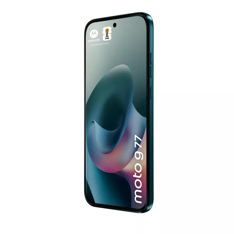 Mobilusis telefonas Motorola moto g77 17,3 cm (6,8 colio) hibridinis dviejų SIM kortelių Android 16.0 5G USB Type-C 8 GB 256 GB 5200 mAh žalias