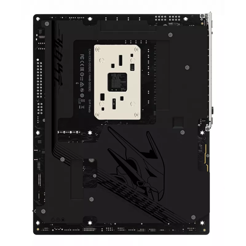 GIGABYTE X870E AORUS MASTER X3D pagrindinė plokštė – palaiko AMD Ryzen 9000, 18+2+2 fazių VRM, DDR5 iki 9000 Hz (OC), 2xPCIe 5.0 + 3xPCIe 4.0, Wi-Fi 7, 10GbE LAN, USB 4