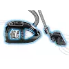 Siemens VSZ7442S cilindrinis dulkių siurblys sausam valymui su dulkių maišeliu, 650 W