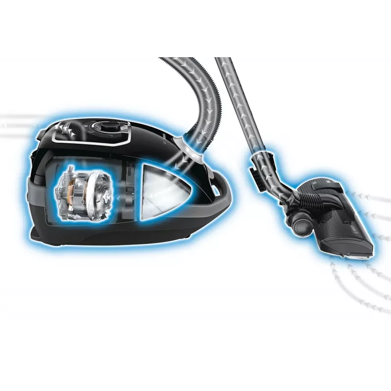 Siemens VSZ7442S cilindrinis dulkių siurblys sausam valymui su dulkių maišeliu, 650 W