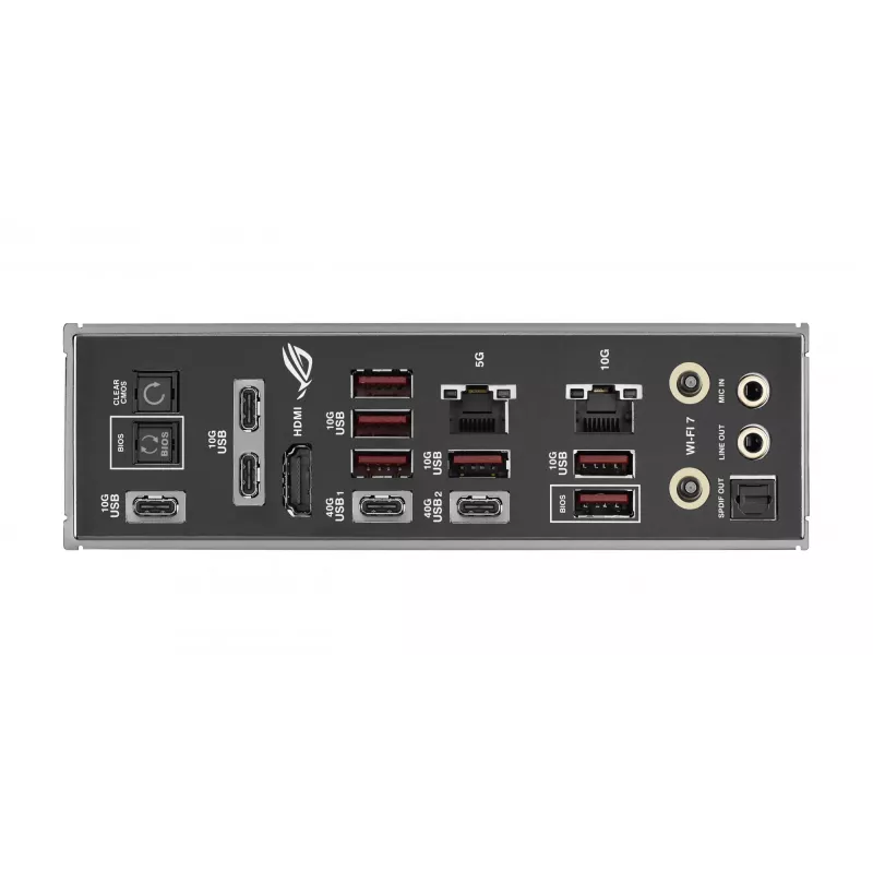 ASUS ROG CROSSHAIR X870E DARK HERO pagrindinė plokštė AMD X870E Socket AM5 ATX
