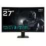 GIGABYTE GS27FCA 27 colių išlenktas FHD žaidimų monitorius - 1920 x 1080, 200Hz, 1 ms, 250 cd/m², FreeSync Premium, HDR Ready, HDMI 2.0, DisplayPort 1.4