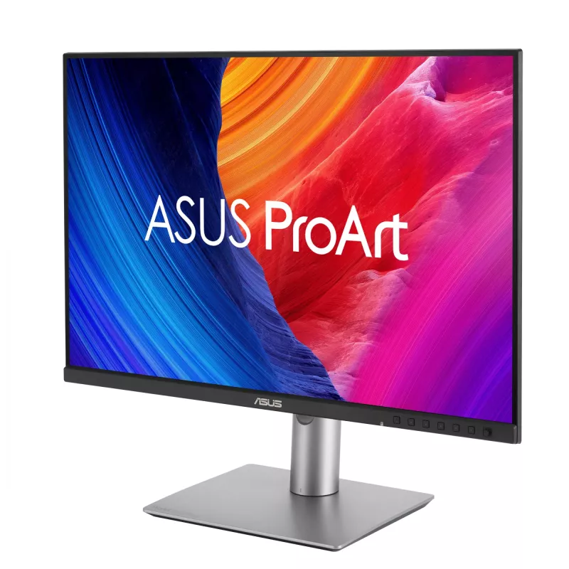 Monitorius ASUS ProArt PA248QFV 24,1 colio (61,2 cm) WUXGA 1920x1200 IPS LCD, 5 ms, 350 cd/m², USB 3.2 šakotuvas, garsiakalbiai, VESA, sidabrinis