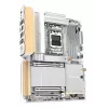 GIGABYTE X870E AERO X3D WOOD pagrindinė plokštė – palaiko AMD Ryzen 9000, 16+2+2 fazių VRM, DDR5 iki 9000Hz (OC), 2xPCIe 5.0 + 2xPCIe 4.0, Wi-Fi 7, 5GbE LAN, USB 4