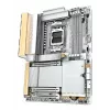 GIGABYTE X870E AERO X3D WOOD pagrindinė plokštė – palaiko AMD Ryzen 9000, 16+2+2 fazių VRM, DDR5 iki 9000Hz (OC), 2xPCIe 5.0 + 2xPCIe 4.0, Wi-Fi 7, 5GbE LAN, USB 4