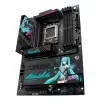 Motininė plokštė ASUS ROG STRIX X870E-H GAMING MIKU WIFI7 ATX AM5 lizdui, DDR5 palaikymas