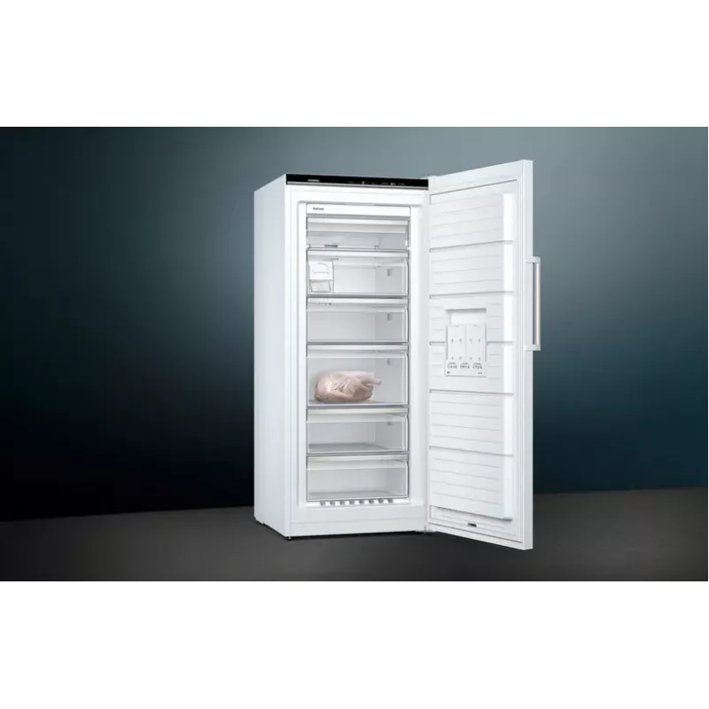 Šaldiklis Siemens GS51NAWCV Stalčius 290 L Baltas