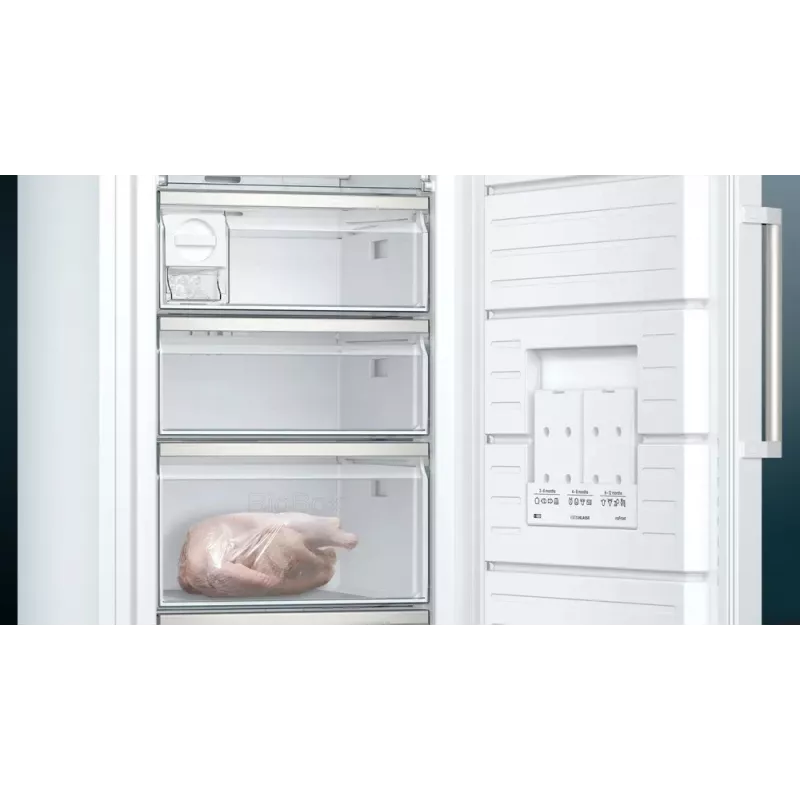 Šaldiklis Siemens GS51NAWCV Stalčius 290 L Baltas