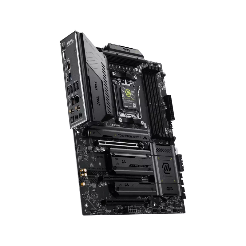 Motininė plokštė MSI MAG B850 TOMAHAWK MAX WIFI II – AMD B850, Socket AM5, ATX, DDR5, Wi‑Fi 7, 5GbE