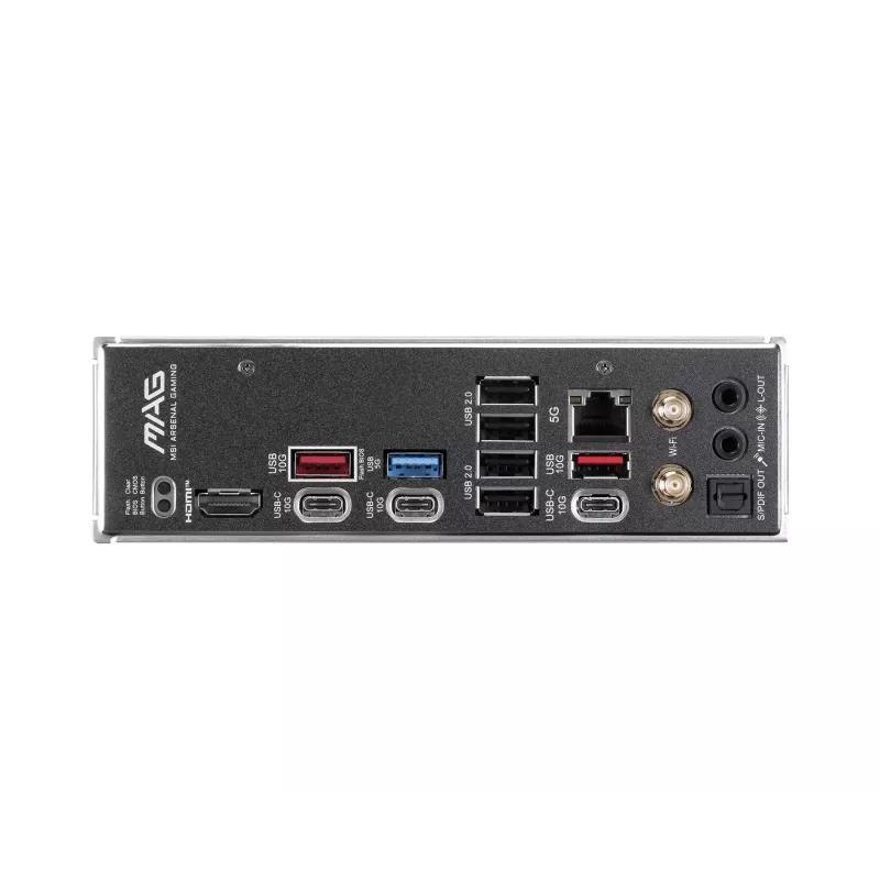 Motininė plokštė MSI MAG B850 TOMAHAWK MAX WIFI II – AMD B850, Socket AM5, ATX, DDR5, Wi‑Fi 7, 5GbE