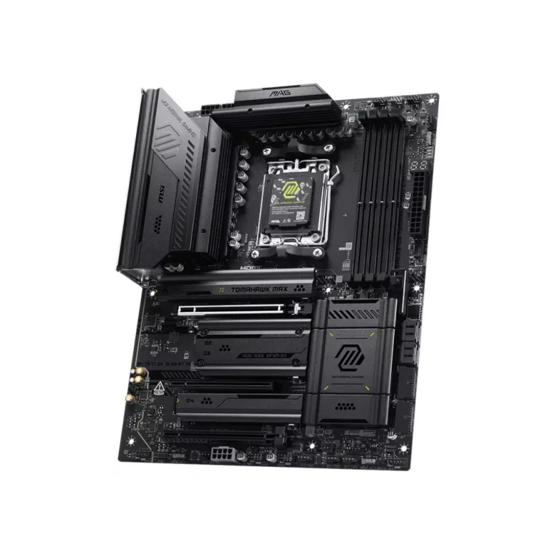 MSI MAG X870E TOMAHAWK MAX WIFI pagrindinė plokštė AMD X870E Socket AM5 ATX