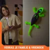 HEX BOTS švytintis tamsoje gekonas, įkraunamas nuotolinio valdymo robotas vaikams, lipantis sienomis, išdaigų žaislas, tinkamas berniukams ir mergaitėms nuo 4 metų