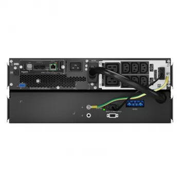 APC Smart-UPS On-Line, 2200VA, Ličio jonų, Rackmount 4U, 230V, 6x C13+2x C19 IEC lizdai, Tinklo kortelė, Ilgas veikimo laikas, Bėgių rinkinys