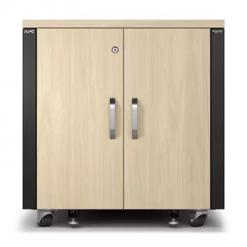 APC NetShelter Soundproof 12U serverio spinta su triukšmo slopinimu, Klevo spalvos